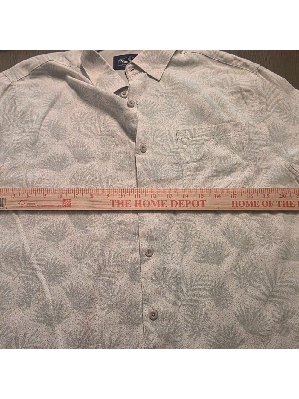 Nat Nast Silk Cotton Tropical Short Sleeve Button Down Shirt M NEW Hawaiian - Picture 6 of 8